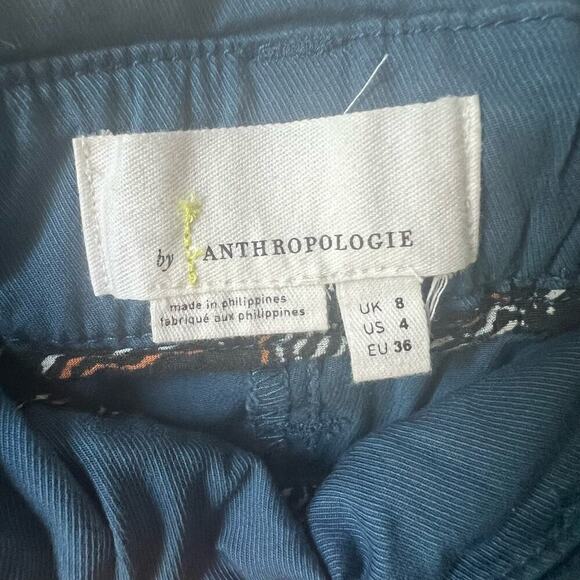 Anthropologie Ellie
Embroidered Utility High Waisted Paperbag Pants
Blue Size 4 - Picture 7 of 8